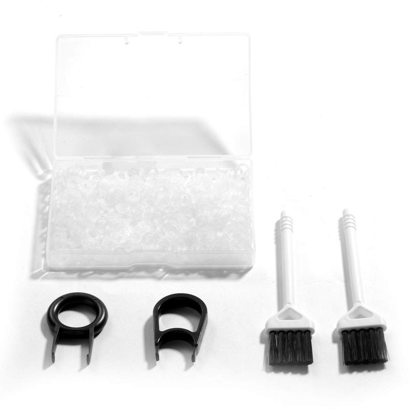 Litorange Silicone 500PCS 40A Clear Universal O-Ring Switch Dampeners Keycap Sealing Gasket Washer (Better Than Rubber) for Cherry MX Switch Keyboard and Mechanical Keyboard Keys Dampers - Image 1